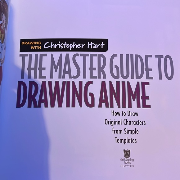 The Master Guide to Drawing Anime Cartooning Manga Animation Graphics Characters - Picture 4 of 6
